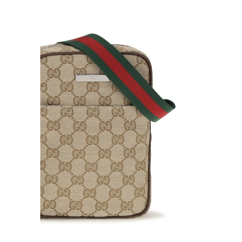 Gucci Beige Fabric Shoulder Bag