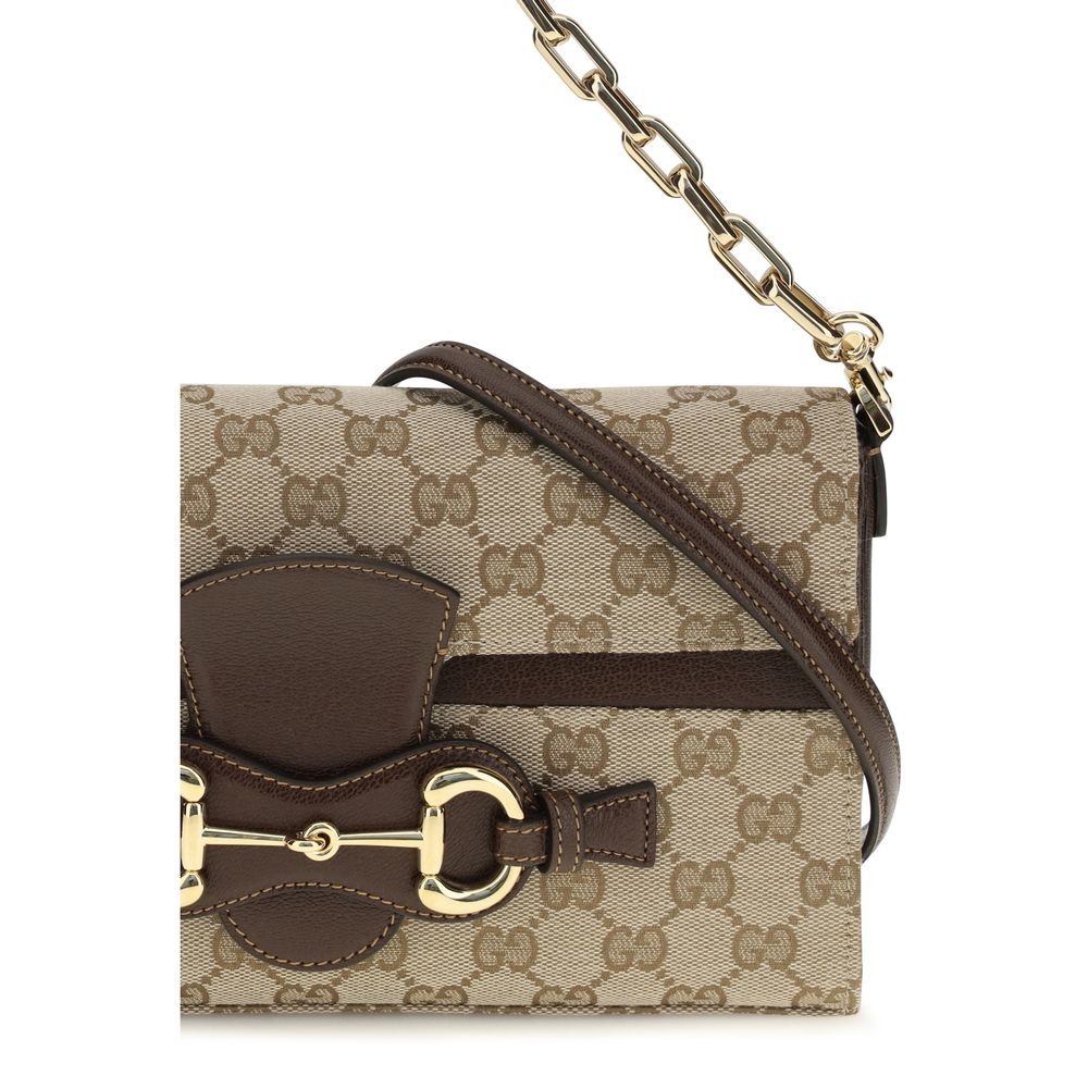 Gucci Beige Fabric Shoulder Bag