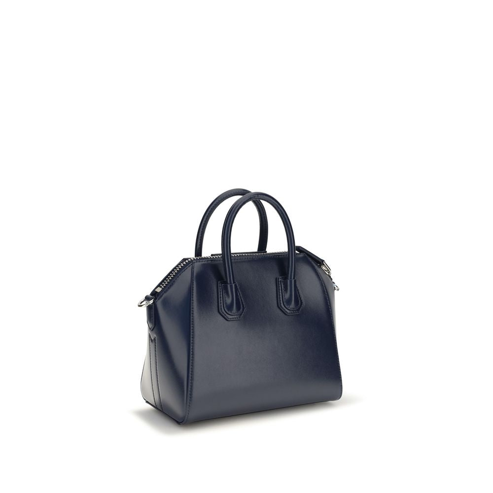 Givenchy Blue Calf Leather Bos Taurus Handbag