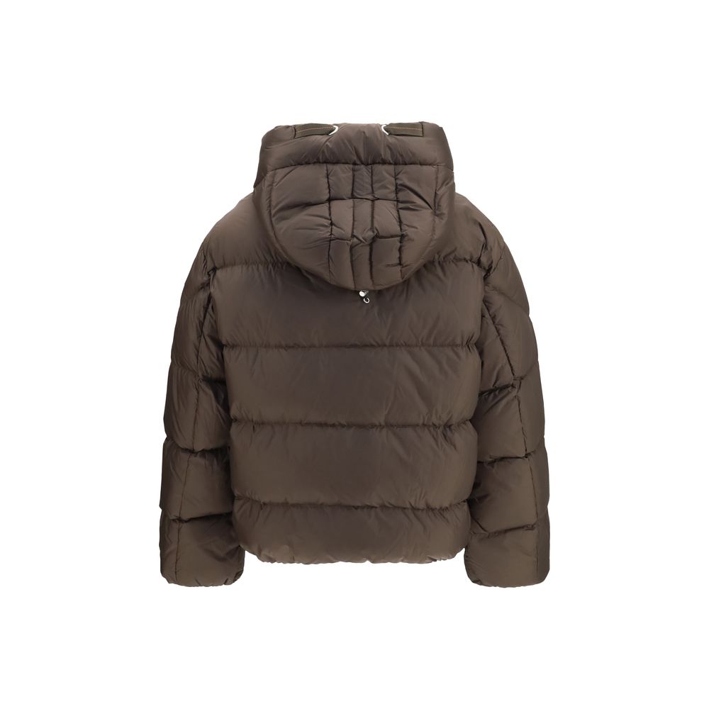 Parajumpers Brown Goose Down Full-Length Jacket