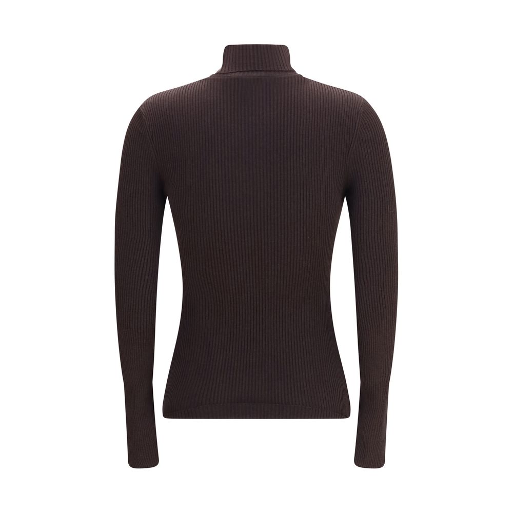 Wolford Brown Wool Oves Aries Turtleneck