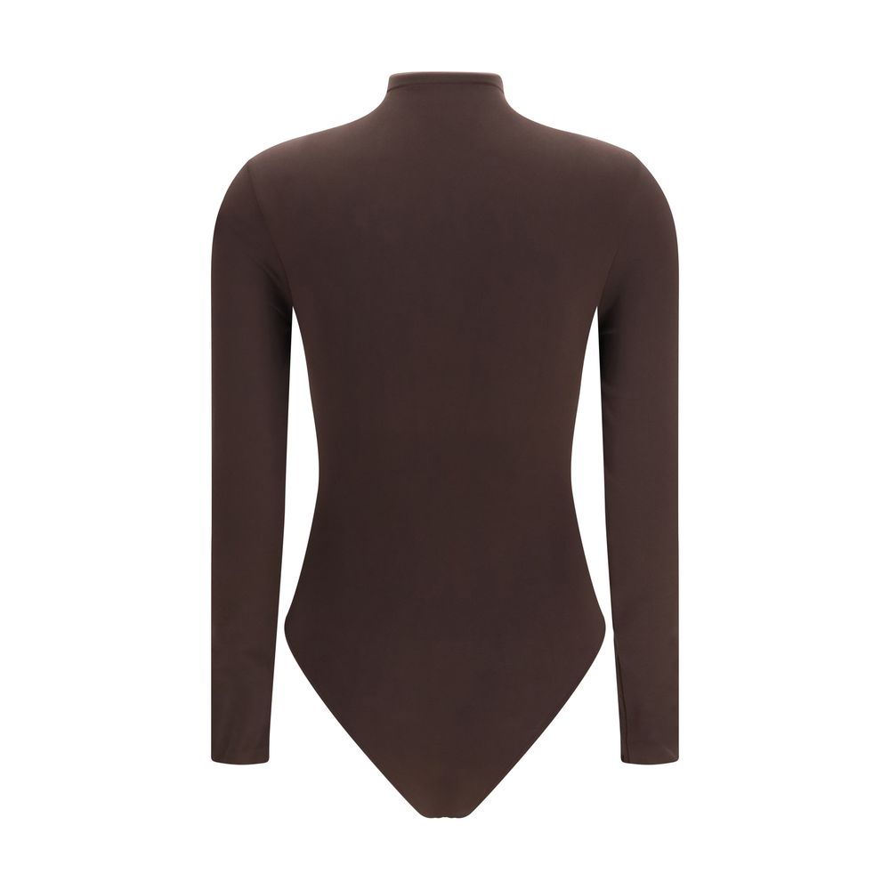 Wolford Brown Polyamide Bodysuit