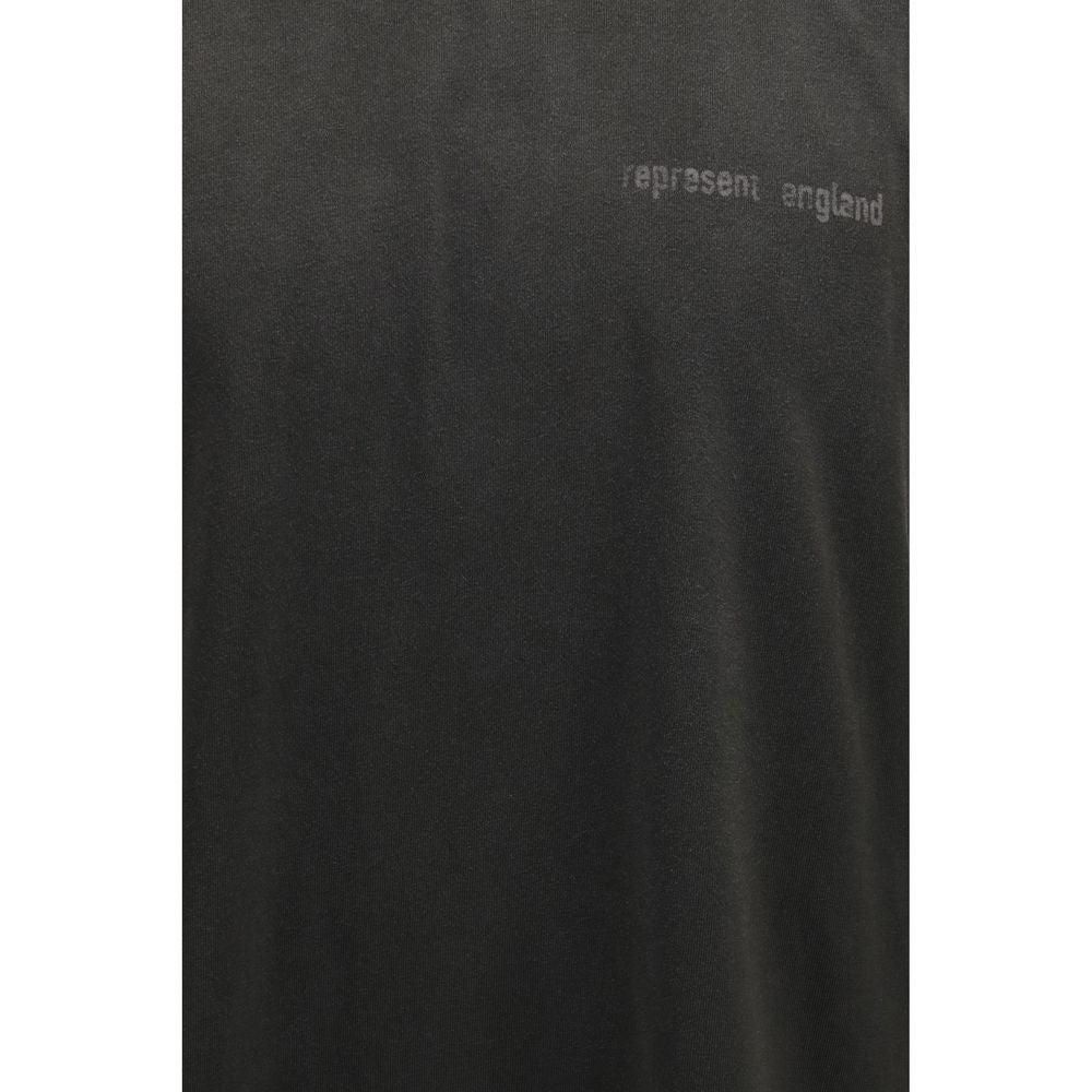 Represent Gray Cotton T-Shirt