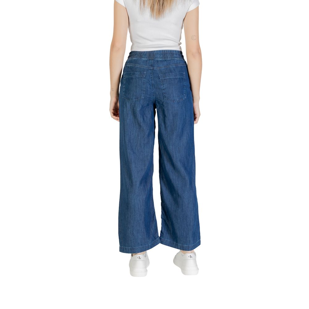 Street One Blue Lyocell Mom Jeans