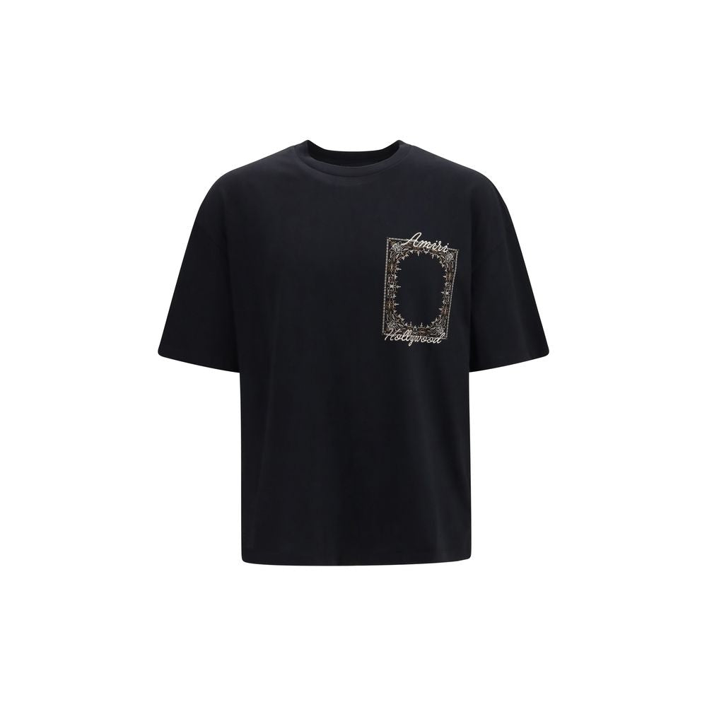 Amiri Black Cotton T-Shirt