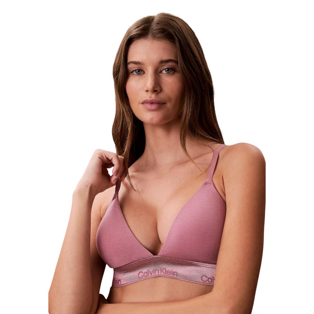 Calvin Klein Underwear Purple Cotton Bra