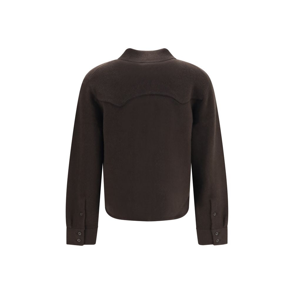 Guest in Residence Brown Denim Shirt