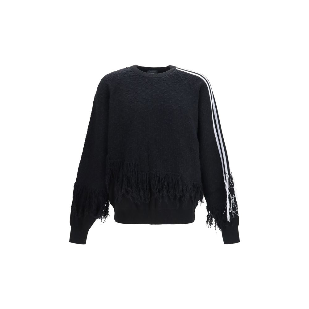 Y-3 Black Wool Oves Aries Sweatshirt