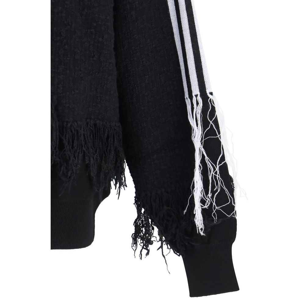 Y-3 Black Wool Oves Aries Sweatshirt