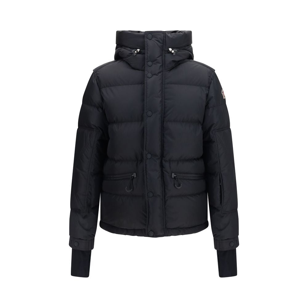 Moncler Grenoble Black Polyamide Full-Length Jacket