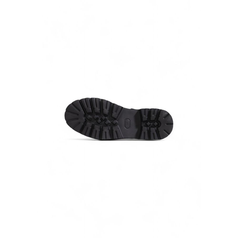 Cult Black Leather Platform Pumps
