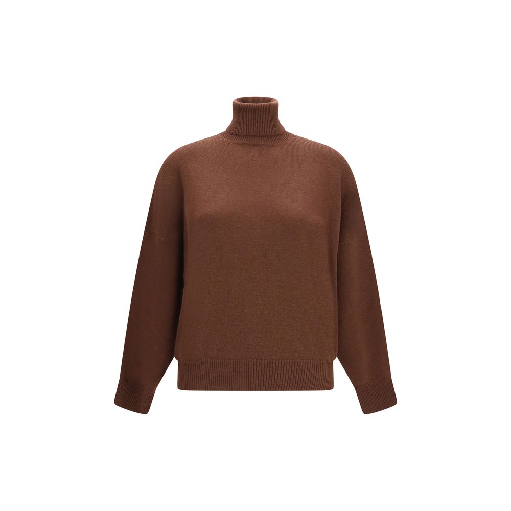 Brunello Cucinelli Brown Cashmere Turtleneck