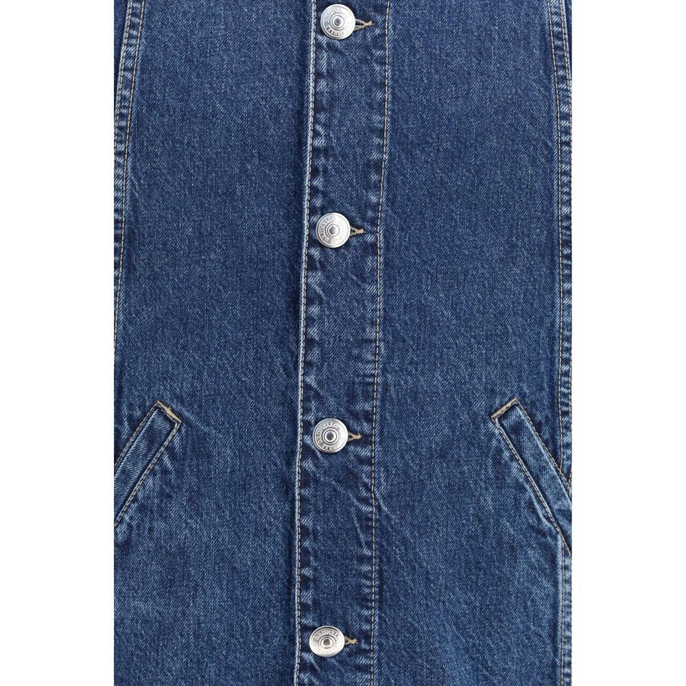 Brunello Cucinelli Blue Cotton Denim Jacket