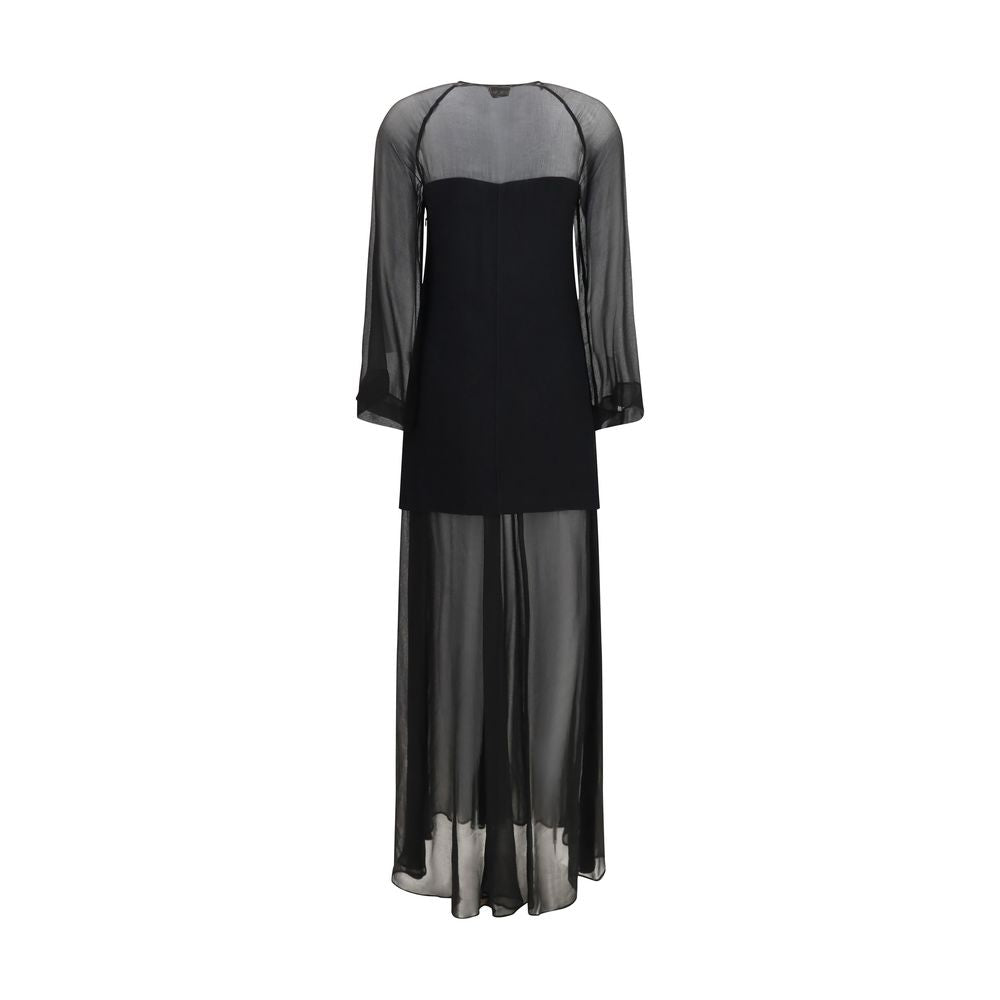 Forte_Forte Black Viscose Casual Dress