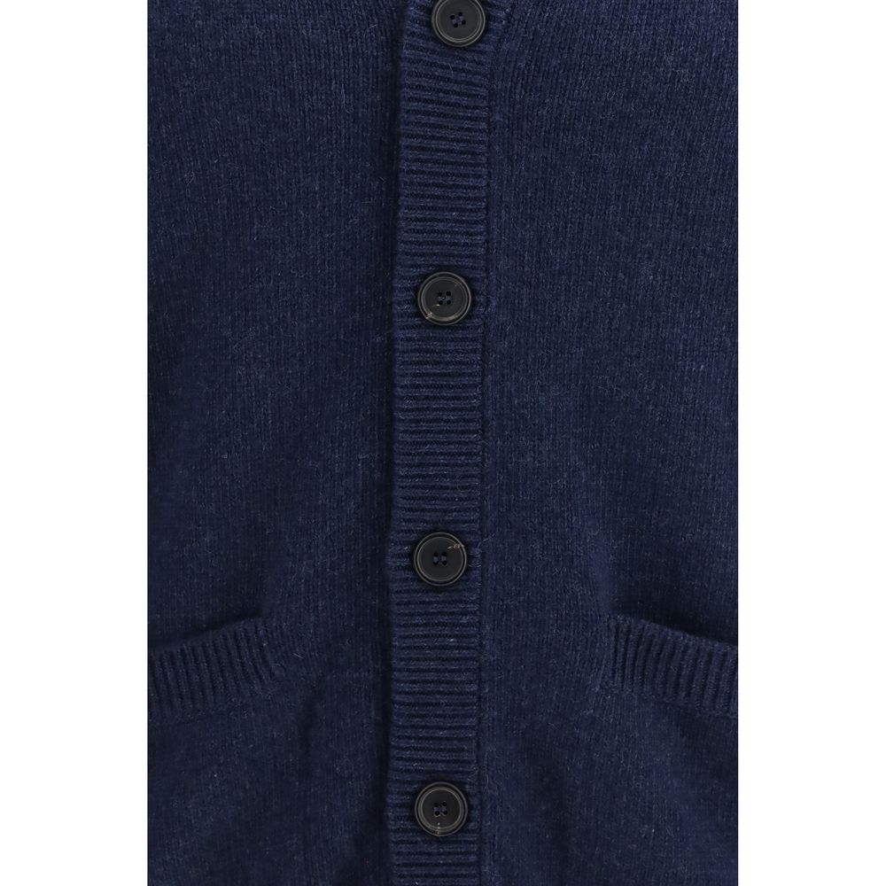 Prada Blue Cashmere Cardigan