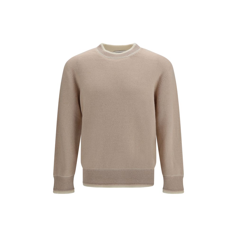 Laneus Beige Cashmere Sweater