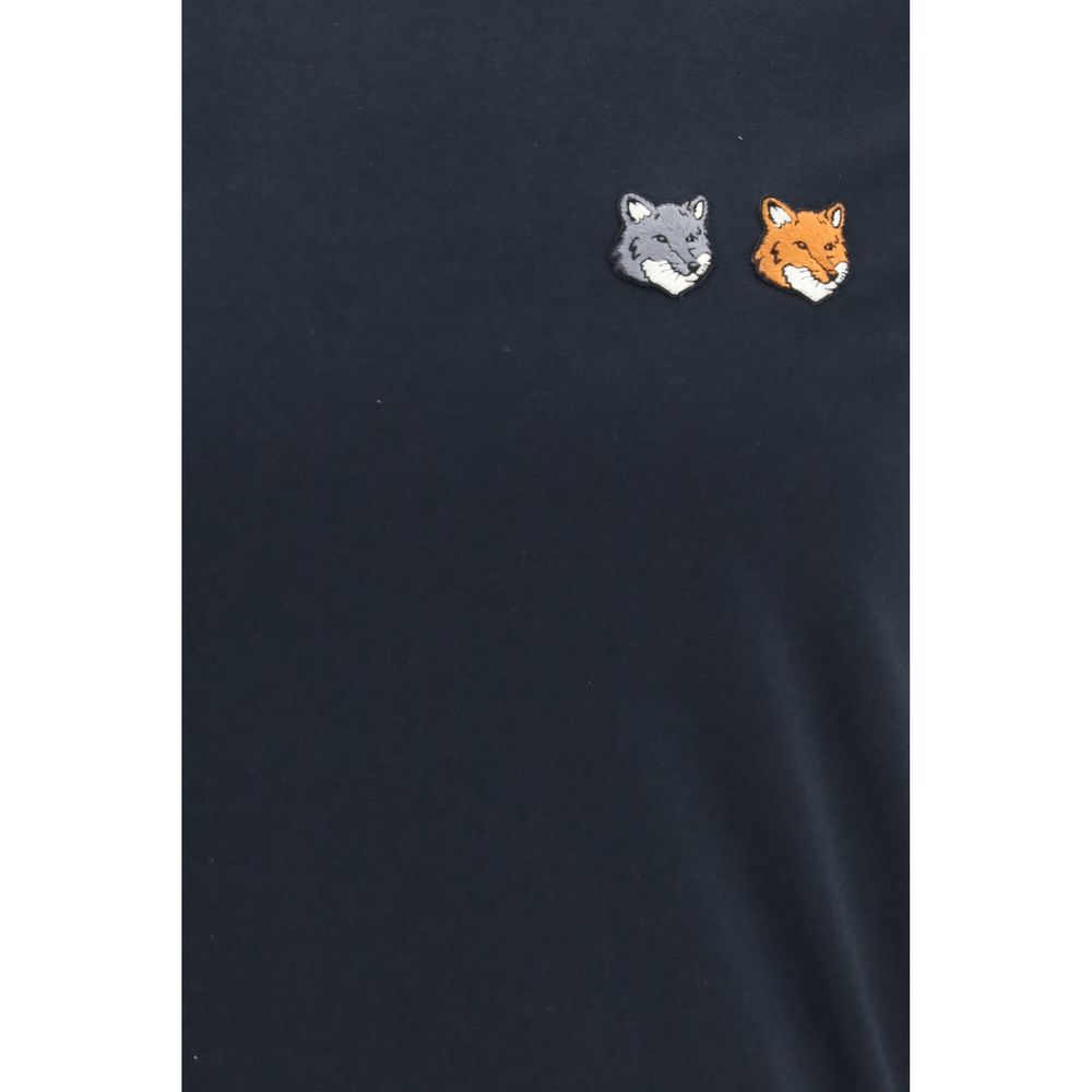 Maison Kitsuné Gray Organic Cotton T-Shirt