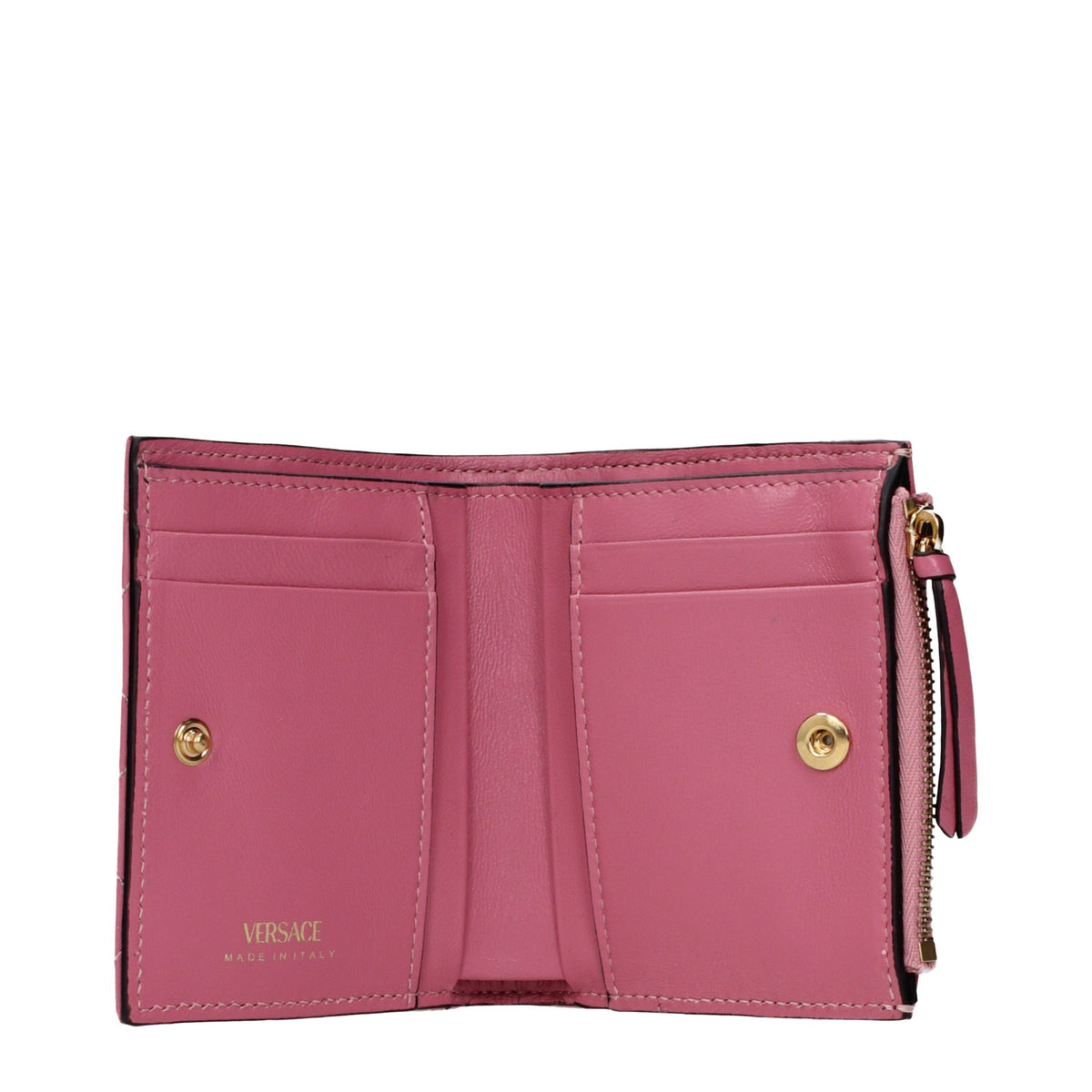 Versace Pink Leather Wallet