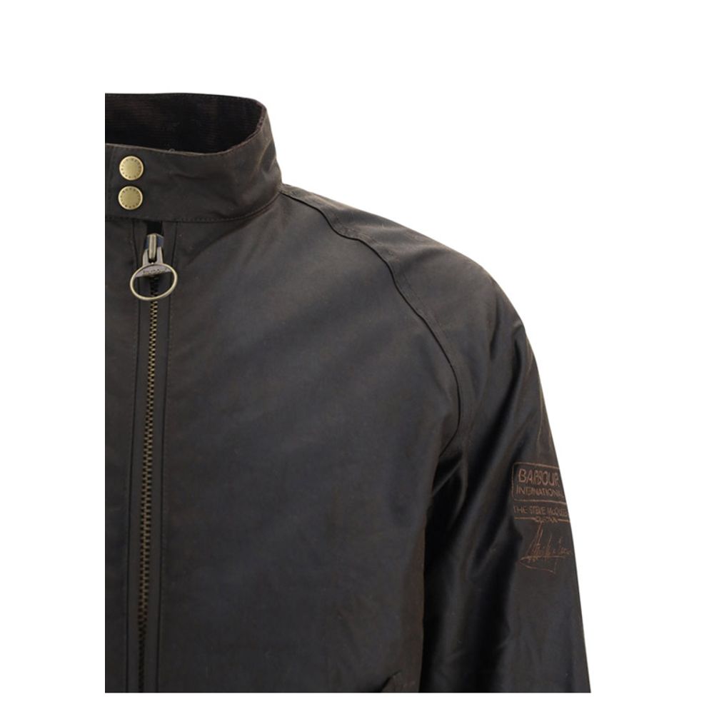 Barbour International Bicolor Cotton Bomber