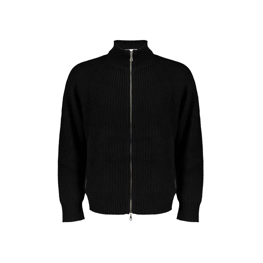 Autore Black Wool Cardigan