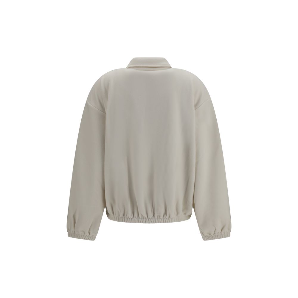 Darkpark Beige Polyester Sweatshirt
