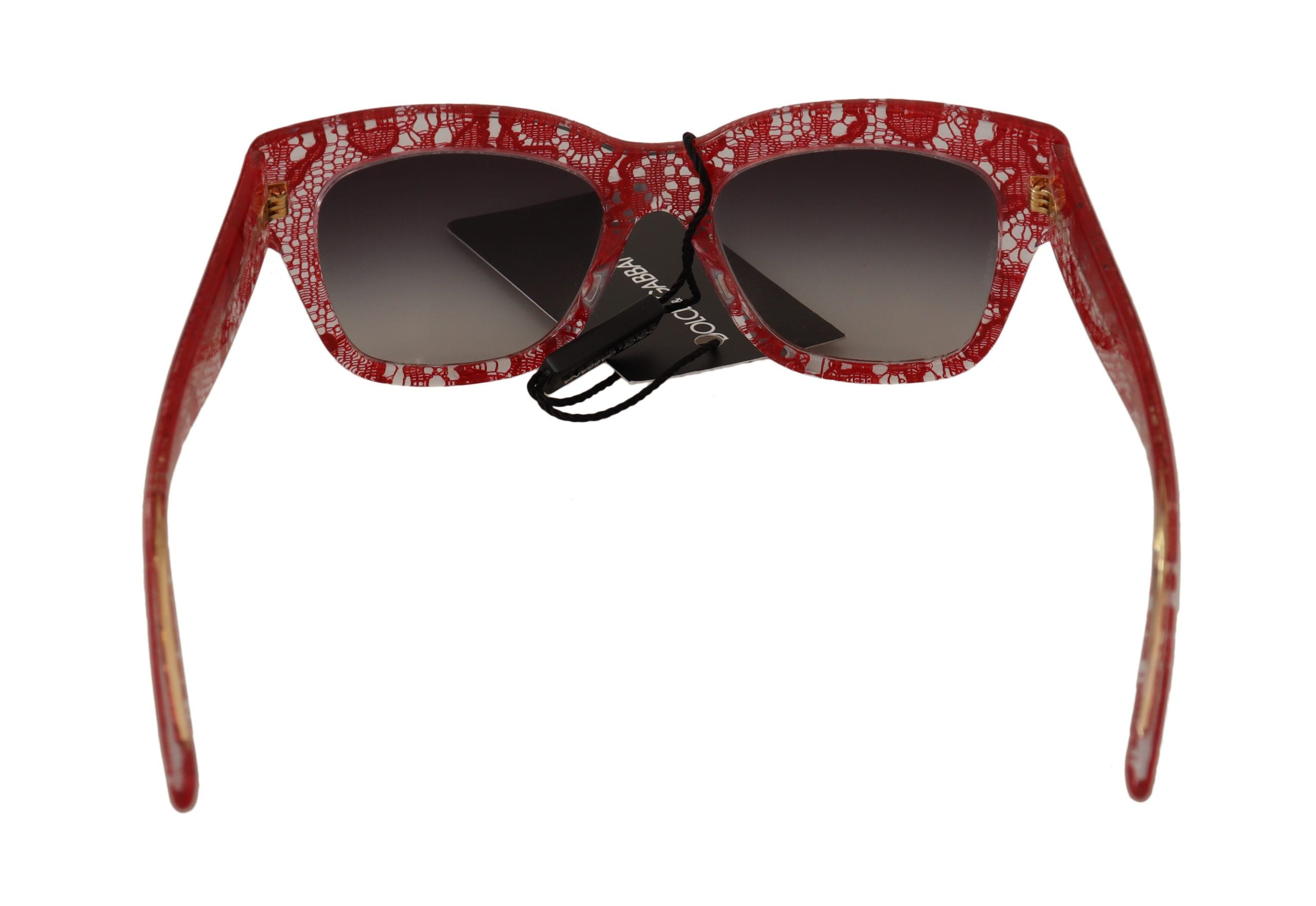 Dolce & Gabbana Elegant Sicilian Lace Insert Sunglasses