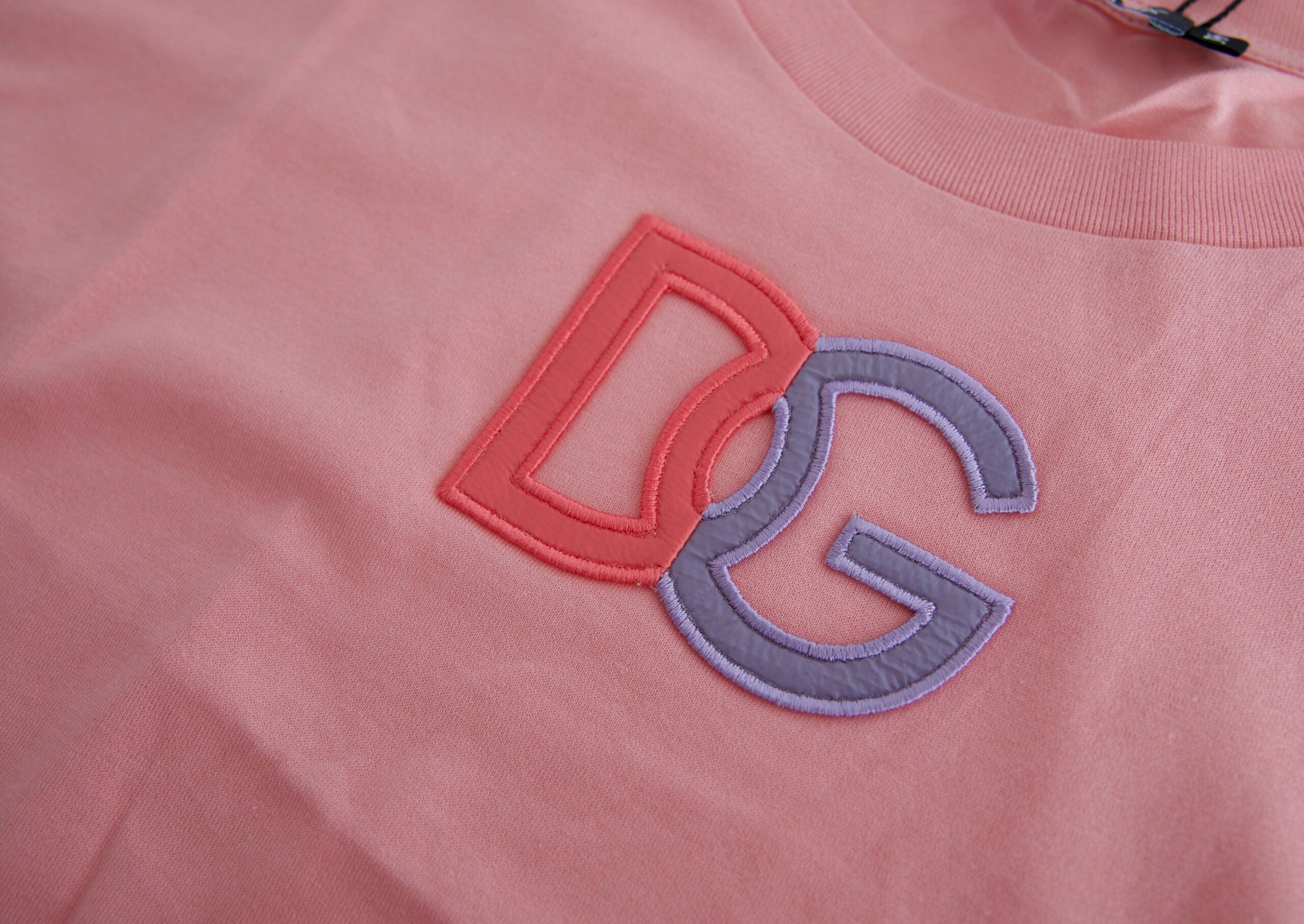 Dolce & Gabbana Elegant Pink Cotton Crew Neck Tank Top