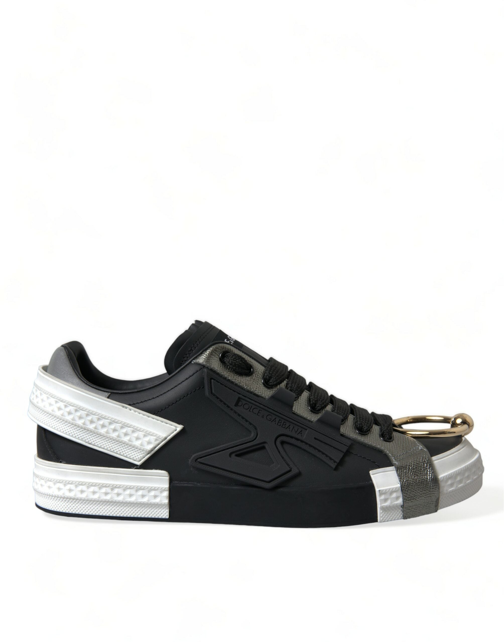 Dolce & Gabbana Elegant Calfskin Low Top Sneakers