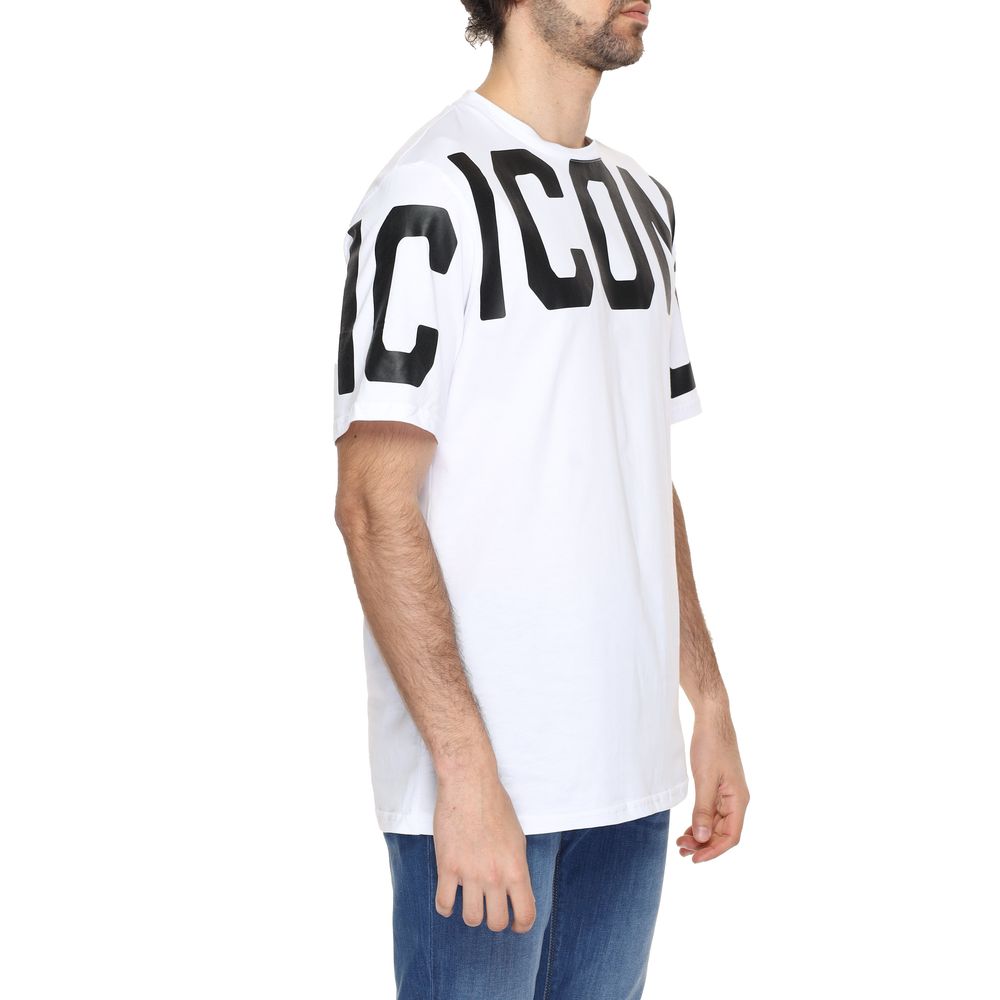 Icon White Cotton T-Shirt