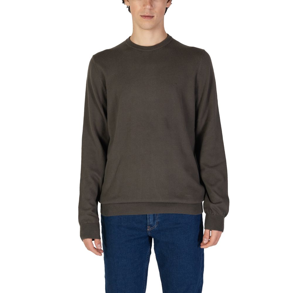 Gas Green Cotton Sweater