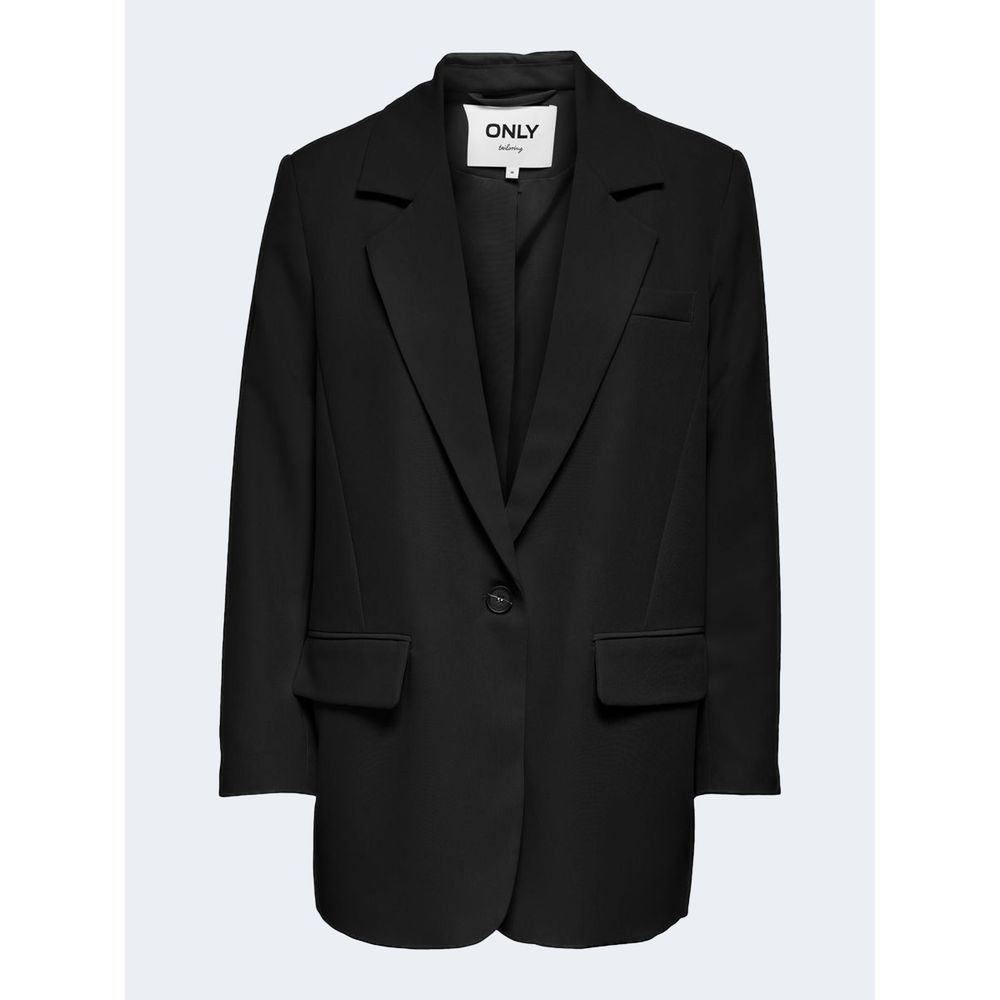 Only Black Polyester Suits & Blazer