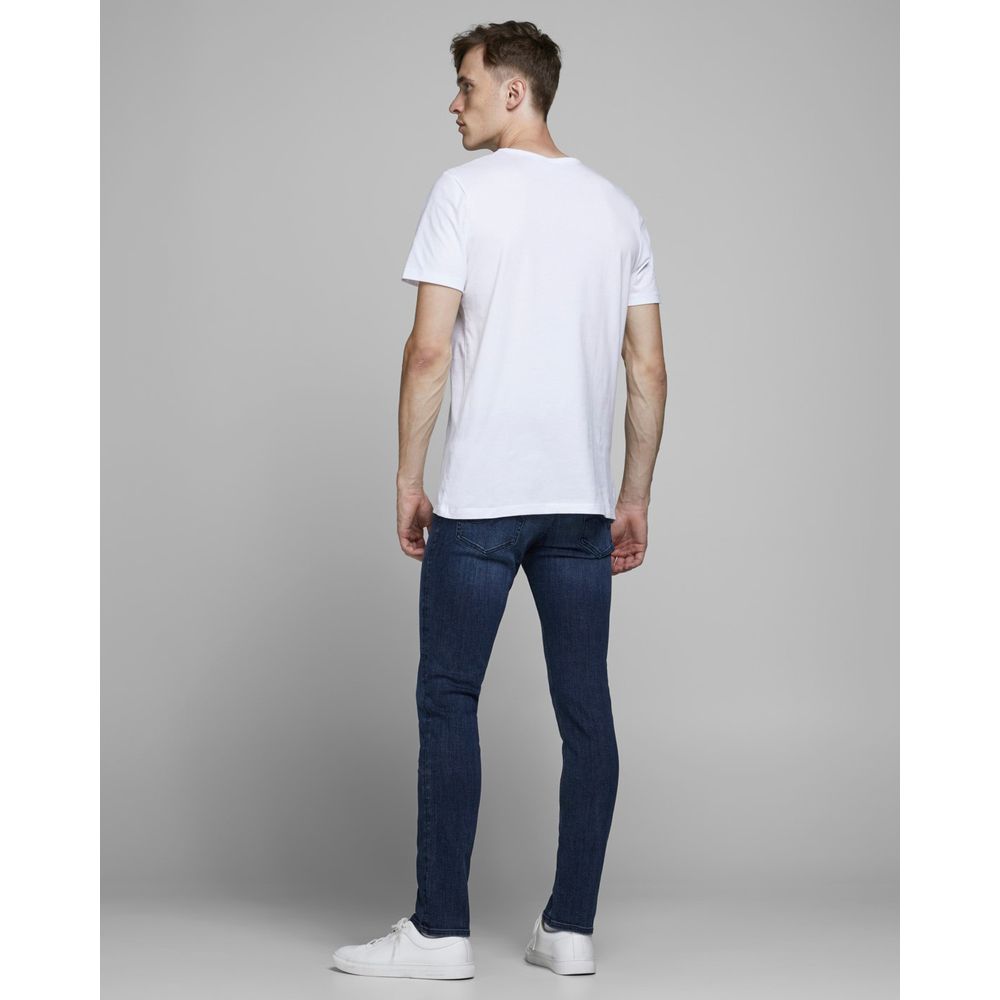 Jack Jones Blue Cotton Jeans & Pant