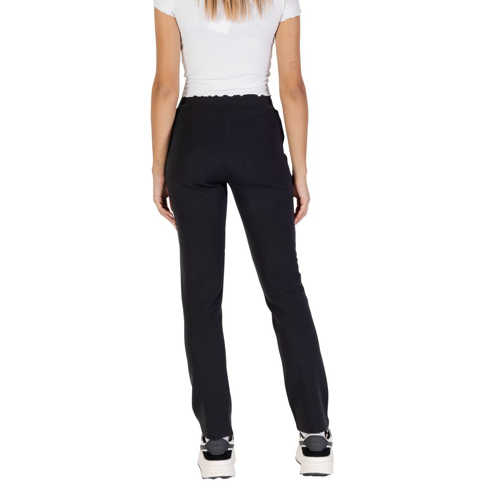 Guess Active Black Cotton Jeans & Pant