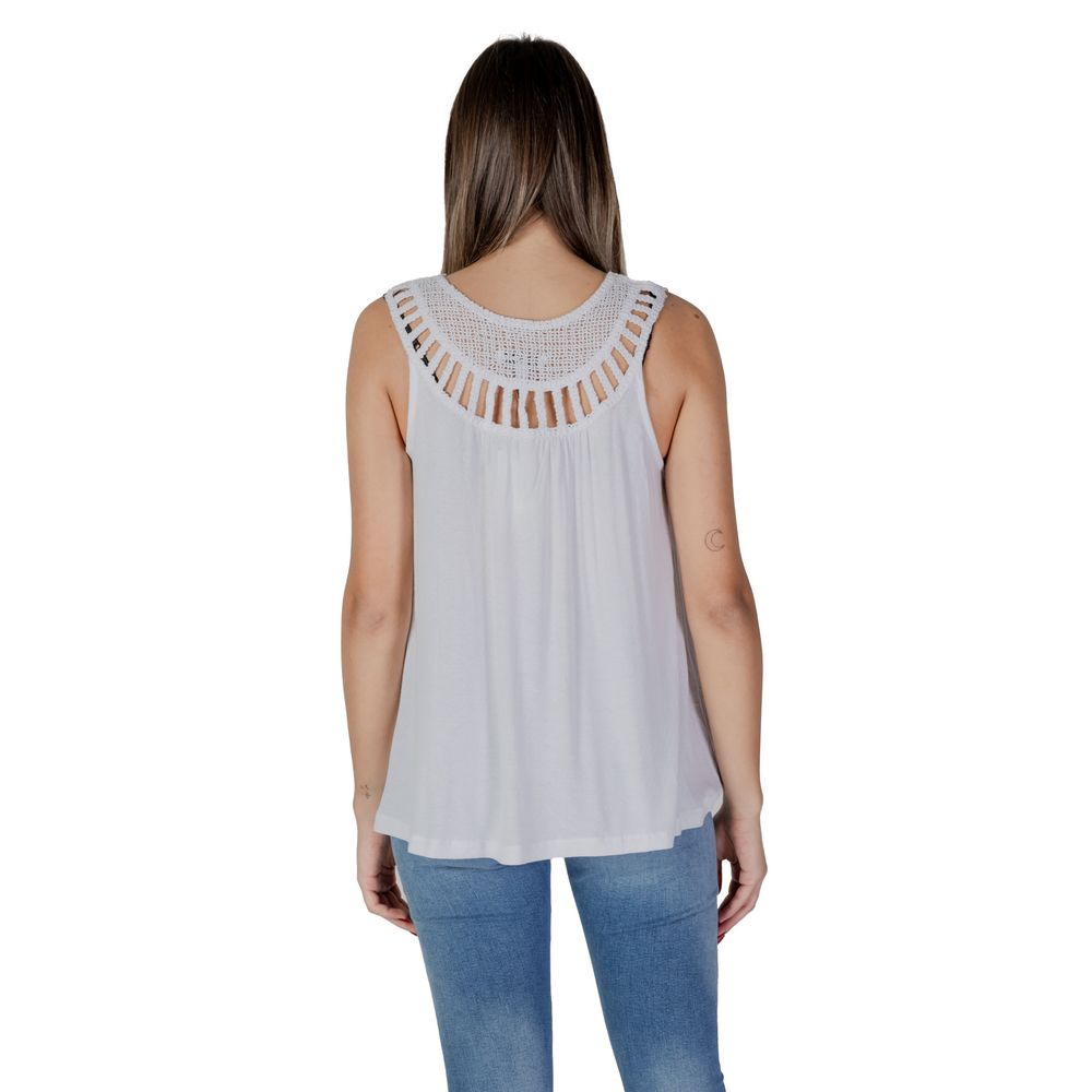 B.Young White Viscose Tops & T-Shirt