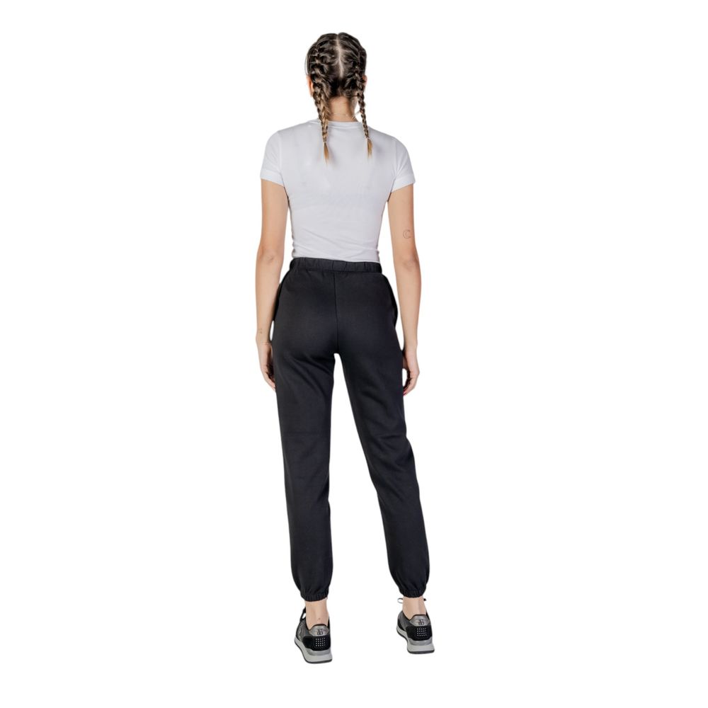 Guess Active Black Polyester Jeans & Pant