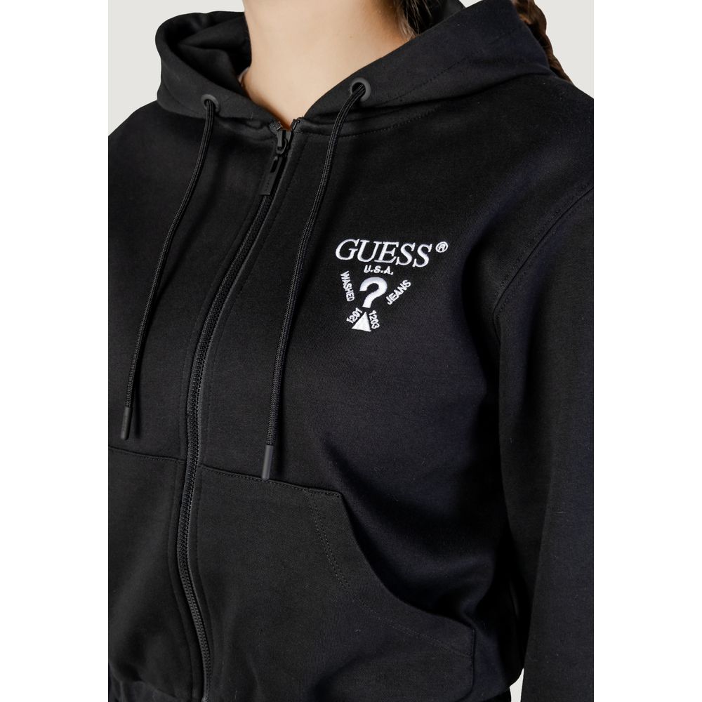 Guess Active Black Polyester Sweater