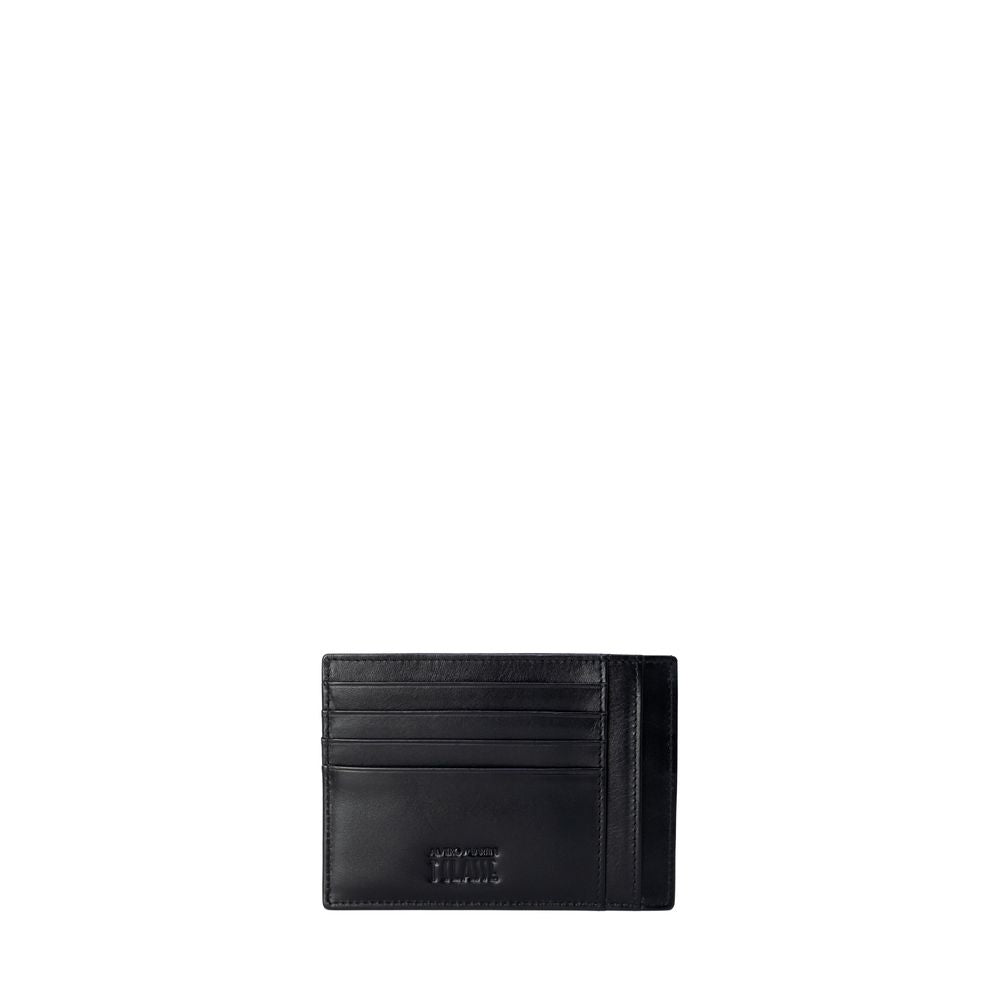 Alviero Martini Prima Classe Gray Leather Wallet