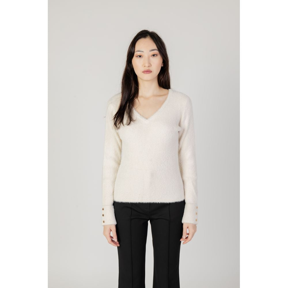 Morgan De Toi Cream Polyamide Sweater