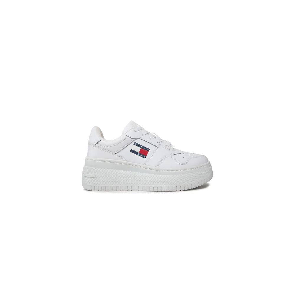 Tommy Hilfiger Jeans White Leather Sneaker