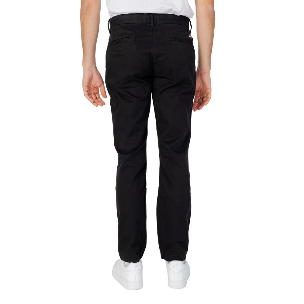 Tommy Hilfiger Jeans Black Organic Cotton Jeans & Pant