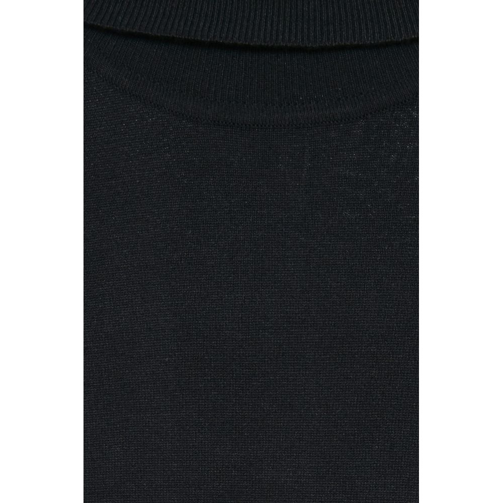 ICHI Black Viscose Sweater