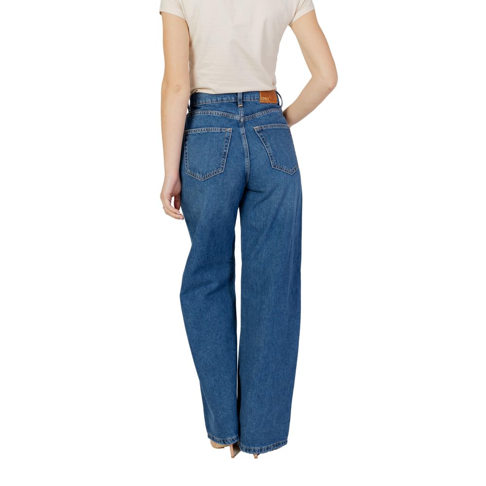 Only Blue Cotton Jeans & Pant