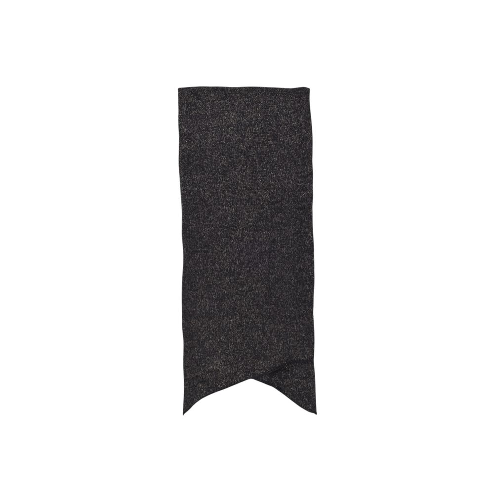 Pieces Black Recycled Polyester Scarf