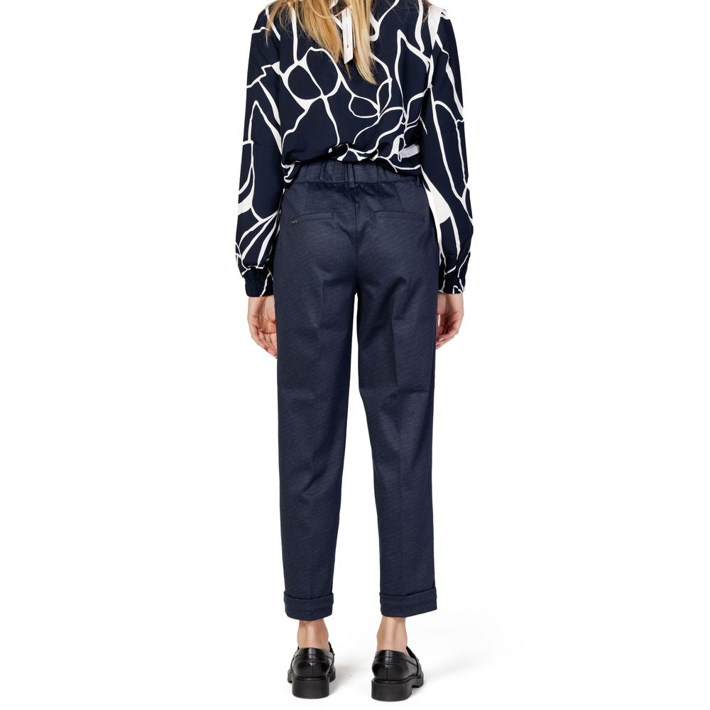 Street One Blue Viscose Jeans & Pant