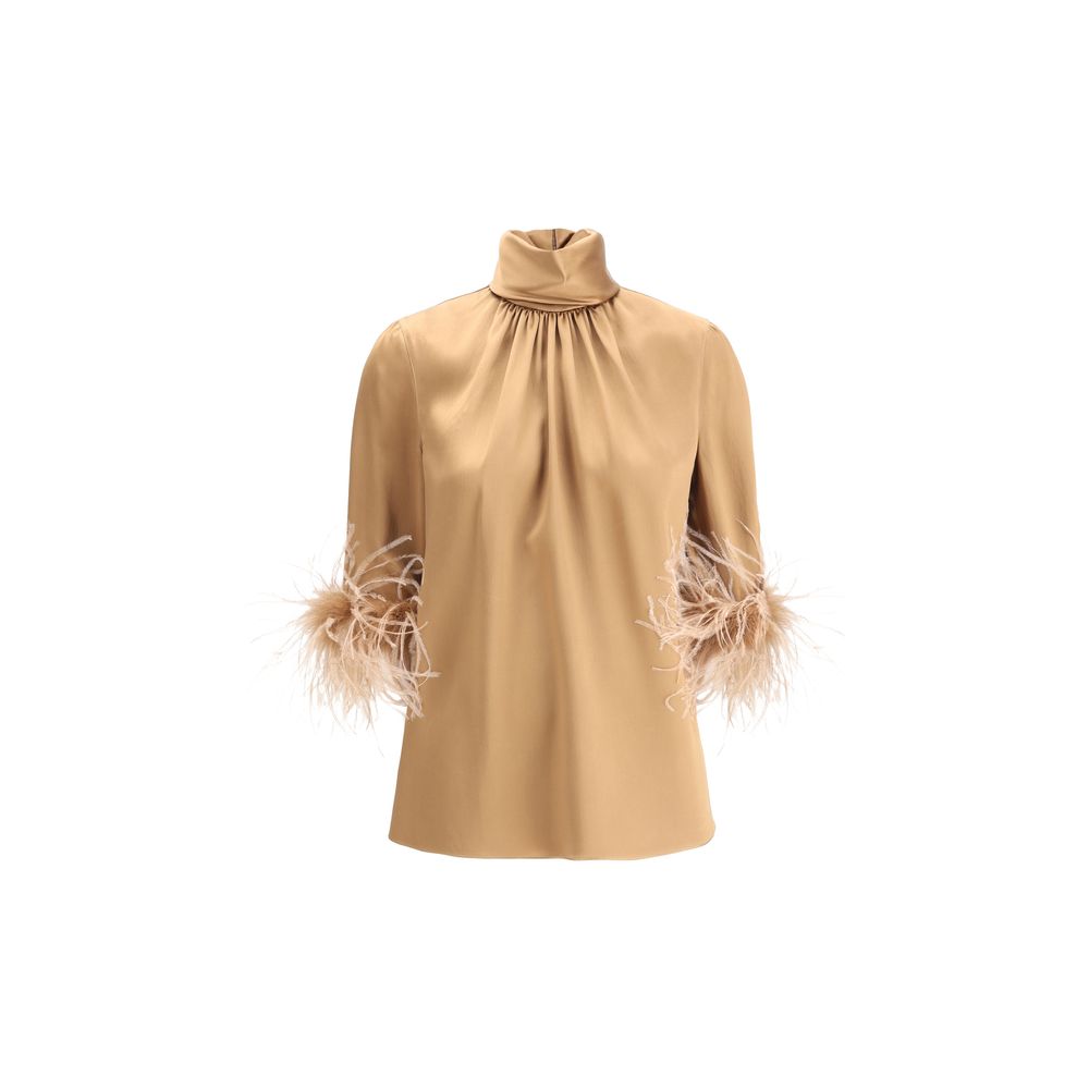 Dolce & Gabbana feathers Blouse