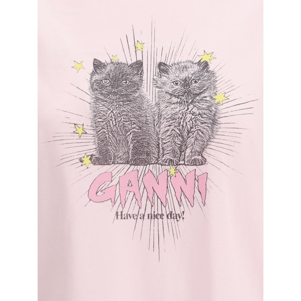 Ganni Kittens T-Shirt