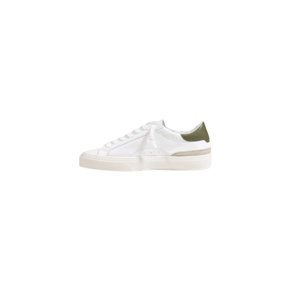 D.A.T.E Green Leather Sneaker