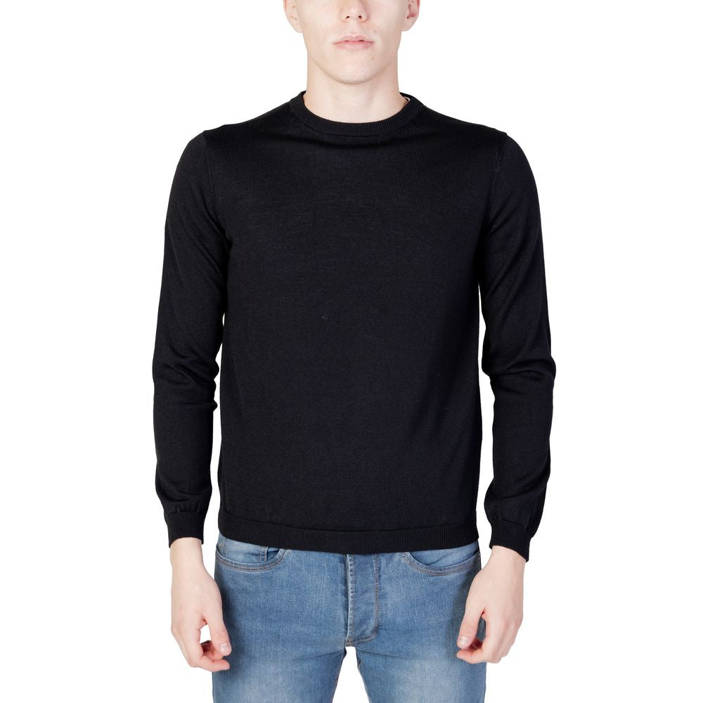 Alviero Martini Prima Classe Black Viscose Sweater