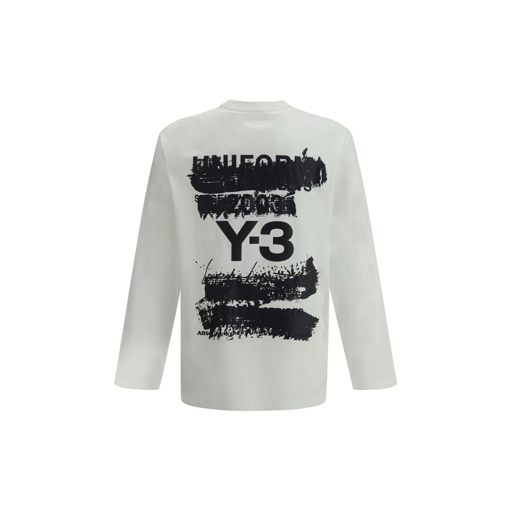 Y-3 Long Sleeve Jersey whit maxi print