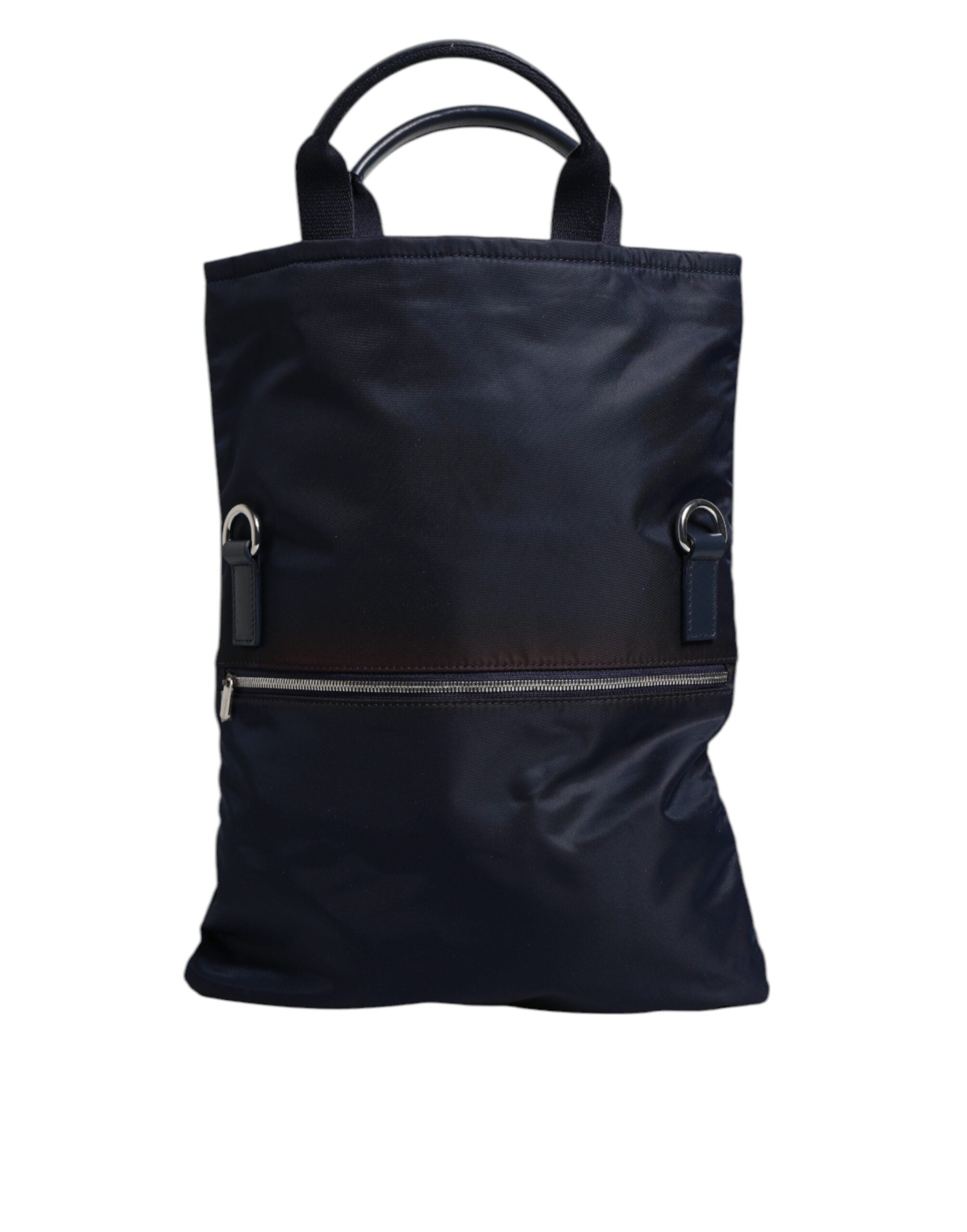 Dolce & Gabbana Dark Blue Nylon Shoulder Baby Tote Diaper Bag